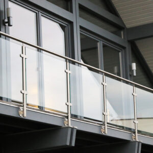 Glass balustrades
