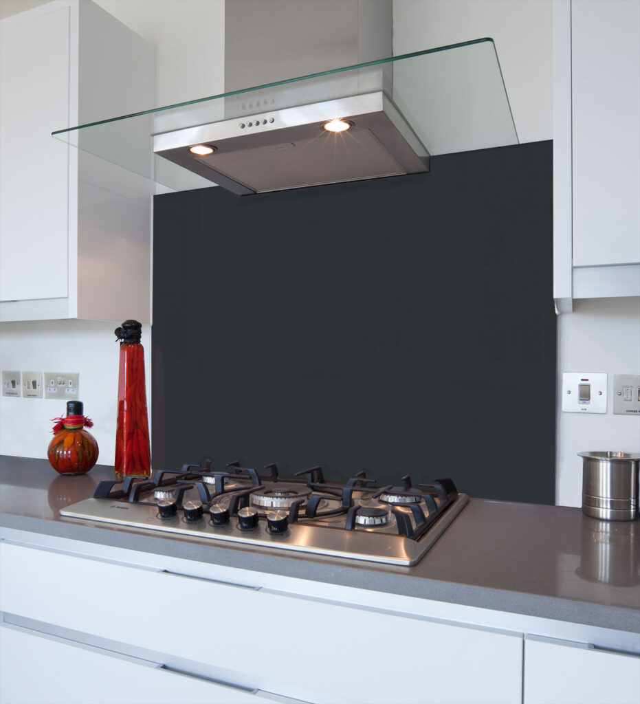 Grey Glass Splashbacks