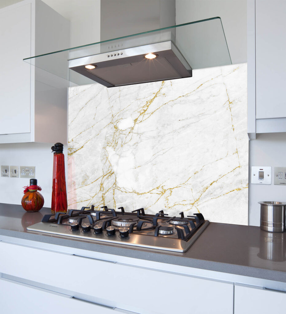 Marble Printed Glass Splashbacks