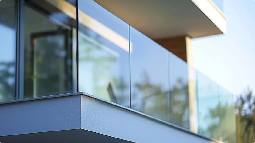 Glass balustrades