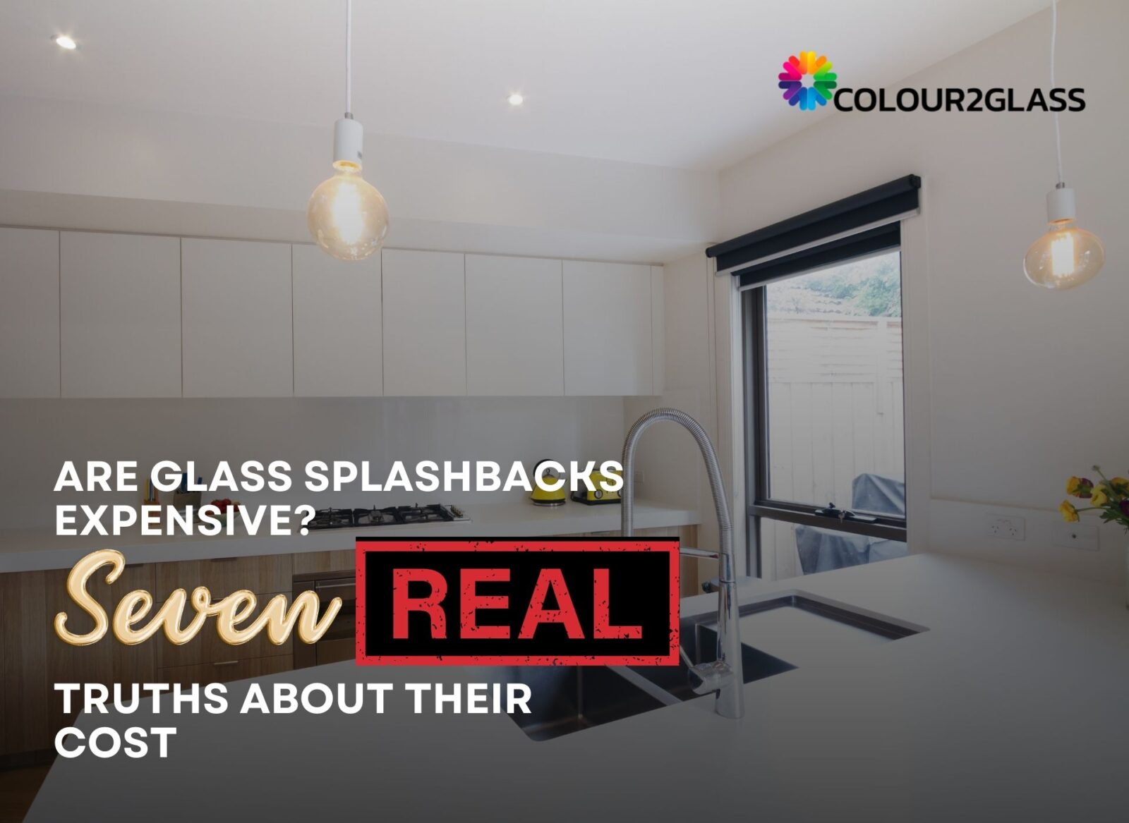 Are glass splashbacks expensive? Seven truths about their cost and cleaning.