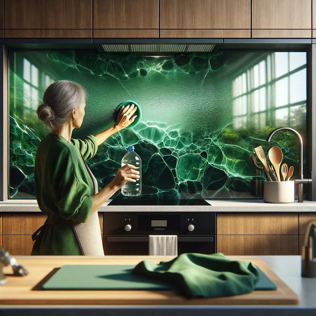 Cleaning Glass Splashbacks