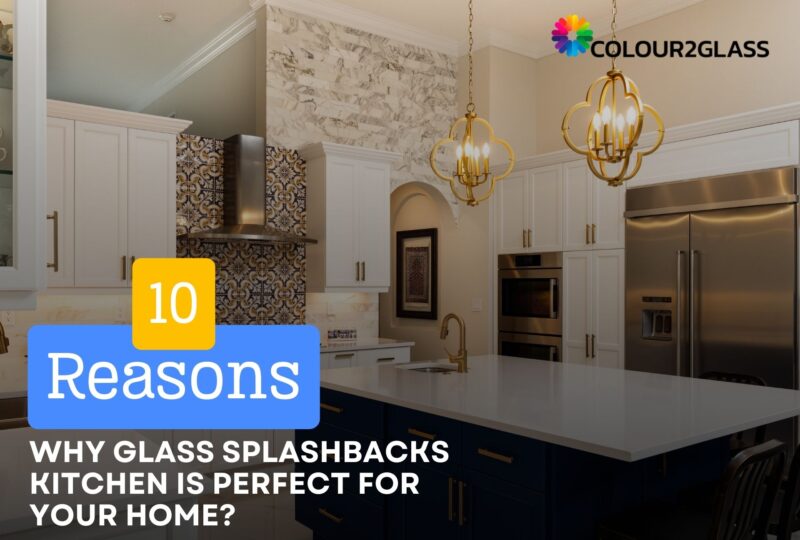 Discover why cleaning is effortless with a glass splashback kitchen in your home.